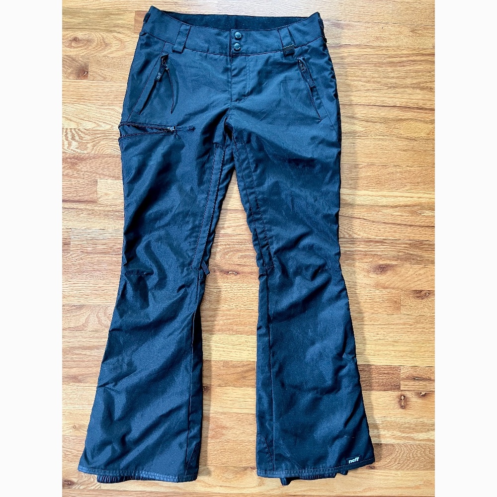 Neff Black Snow Pants Size Small - Like New